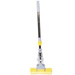 Babado Mop Sponge 27cm With Double Wringer Telescopic Handle 110cm