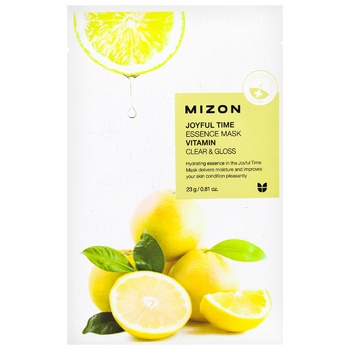 Mizon Joyful Time Essence Face Mask with Vitamin C 23g - buy, prices for METRO - photo 1