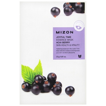 Mizon Joyful Time Essence Face Mask with Acai Berry Extract 23g - buy, prices for METRO - photo 1