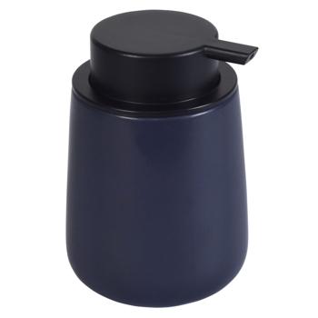 Bisk Nero Soap Dispenser Dark Blue