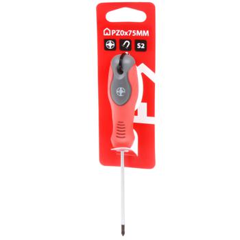 Auchan Screwdriver PZ0x75mm CRV - buy, prices for Auchan - photo 1