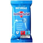 Салфетки влажные Naturelle Antibacterial с D-пантенолом 15шт.