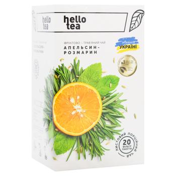 Hello Tea Orange-Rosemary Tea 60g - buy, prices for ULTRAMARKET - photo 1