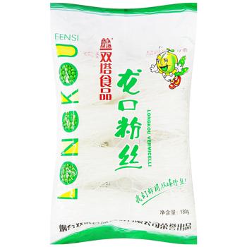 Макаронные изделия Longkou Shuangta Вермишель из маша 180г - купить, цены на ULTRAMARKET - фото 1