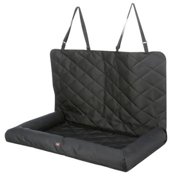Trixie Car Seat Cushion автосидіння подвійне для собак 95x10x50 см - чорний - купити, ціни на MasterZoo - фото 1