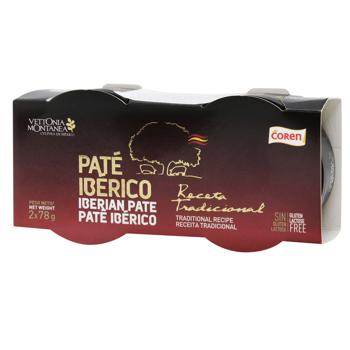 Coren Iberico Traditional Pate 2x78g