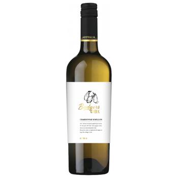 Вино Badgers Creek Chardonnay Semillon белое сухое 12.5% 0.75л - купить, цены на КОСМОС - фото 1