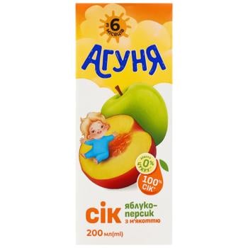 Ahunia Apple-Pear Juice From 6 Months 200ml - buy, prices for - photo 2