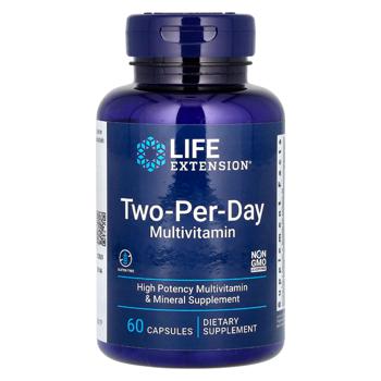 Мультивітаміни Life Extension Two-Per-Day 60 капсул - купити, ціни на Біотус - фото 1