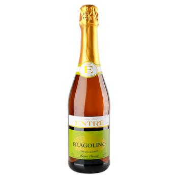 Entre Fragolino Salute Bianco White Semi-sweet Low-alcohol Sparkling Wine Drink 6.9% 0.75l - buy, prices for - photo 4