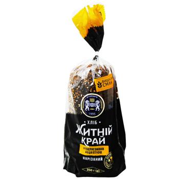 Хліб Кулиничі Житній Край нарізаний 350г - купити, ціни на Чудо Маркет - фото 1