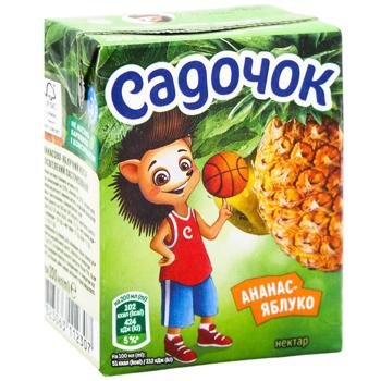 Sadochok Apple-pineapple Nectar 200ml - buy, prices for ULTRAMARKET - photo 1