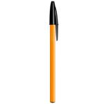 Ручка кулькова Bic Orange чорна 20шт