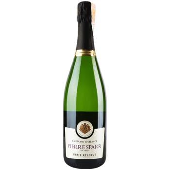 Вино игристое Pierre Sparr Cremant D'Alsace Brut Reserve белое брют 12% 0,75л