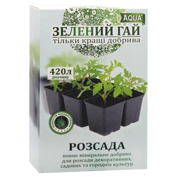 Добриво водорозчинне Зелений Гай Аква Розсада 300г - купити, ціни на МегаМаркет - фото 3