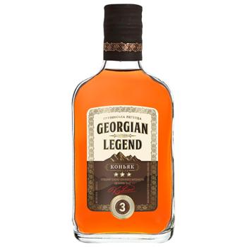 Georgian Legend Brandy 3 Years 40% 250ml - buy, prices for Chudo Market - photo 1
