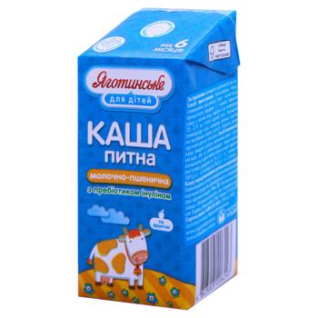 Каша молочно-пшеничная Яготинское Для Детей от 6 месяцев 2% 200г - купить, цены на ЕКО Маркет - фото 3