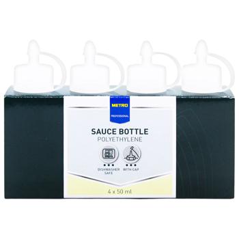 Пляшечки для соусу Metro Professional 50мл 4шт - купити, ціни на METRO - фото 3