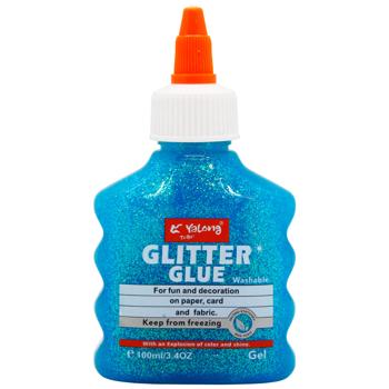 Клей Yalong с блестками 100мл в ассортименте - купить, цены на - фото 2