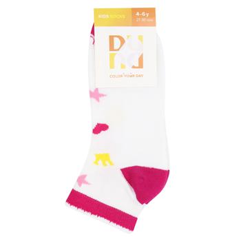 Duna 9060 2586 White Children's Socks Size 18-20 - buy, prices for - photo 1