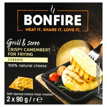 Bonfire Camembert Soft Heat Treated Cheese 55% 90g x 2pcs - buy, prices for COSMOS - photo 2