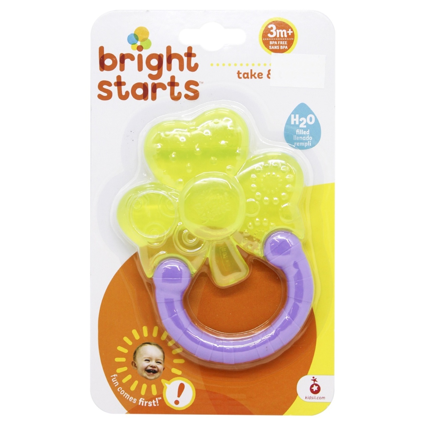 

Прорезыватель с водой Bright Starts растеньица