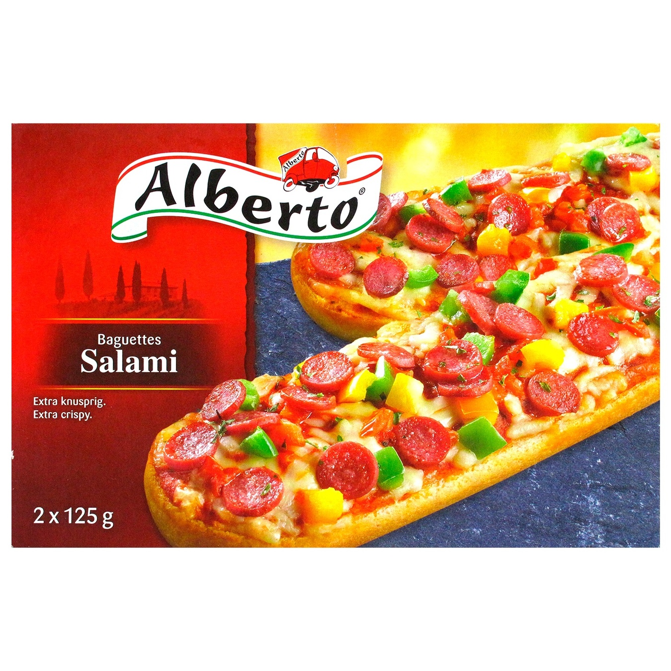 

Багеты Alberto Салями 2шт 250г