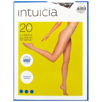 Intuicia Classic Women's Tights 20den s.4 - buy, prices for - photo 1