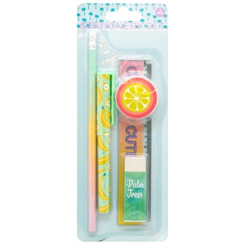 Tropic Set of Stationery 5pcs