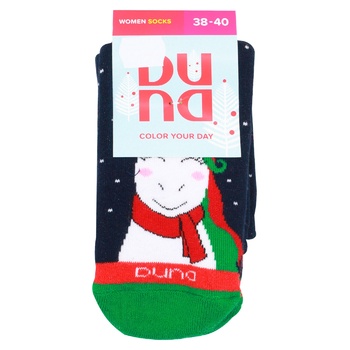 Duna Women's Socks s.23-25 dark blue - buy, prices for MegaMarket - photo 1