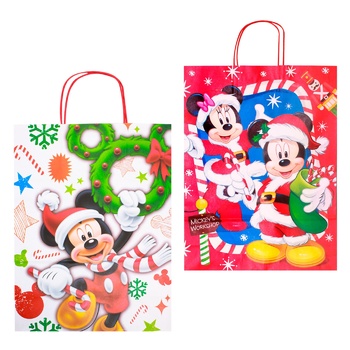 Пакет паперовий Disney 26x12x34,5см - купити, ціни на Auchan - фото 1