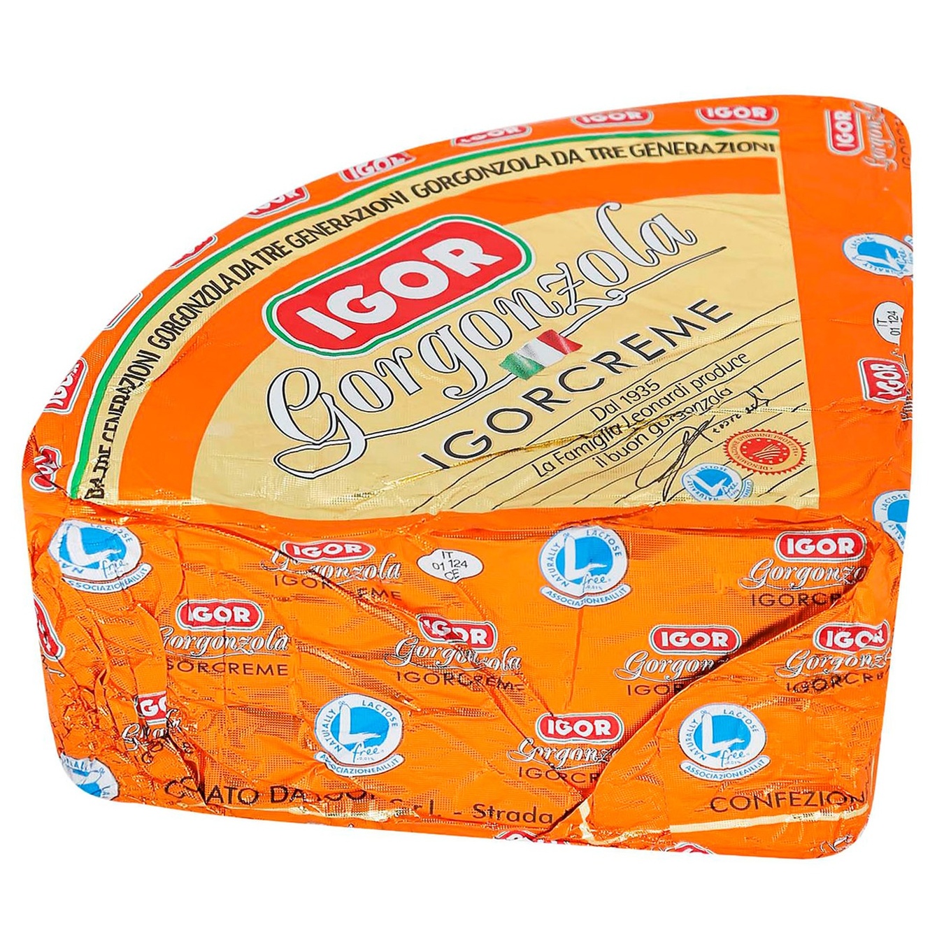 

Сыр Горгонзола Igor Creme сладкая 55%