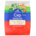 Сир кисломолочний Хуторок зернистий 9% 330г
