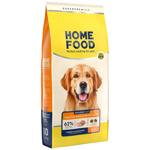 Home Food Dry Food with Turkey and Salmon for Healthy Skin and Coat of Adult Dogs of Large Breeds 10kg