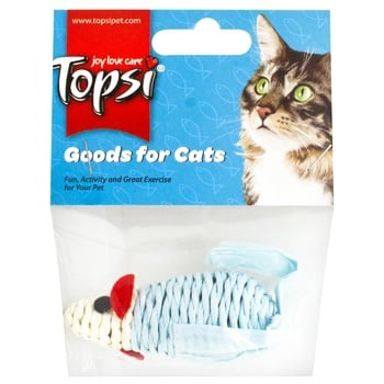 Topsy for cats toy mouse 6cm - buy, prices for - photo 1