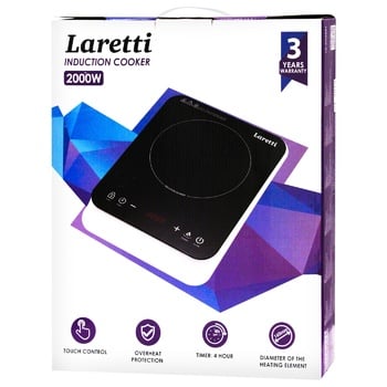 Laretti Induction Cooker 2000W - buy, prices for ULTRAMARKET - photo 1