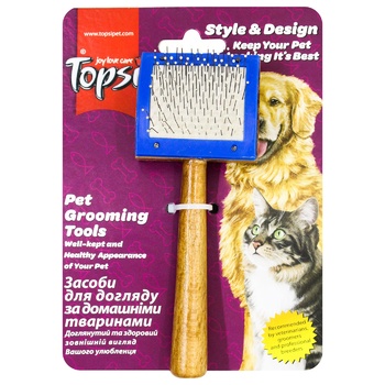 Topsi dog brush duplex - buy, prices for METRO - photo 3