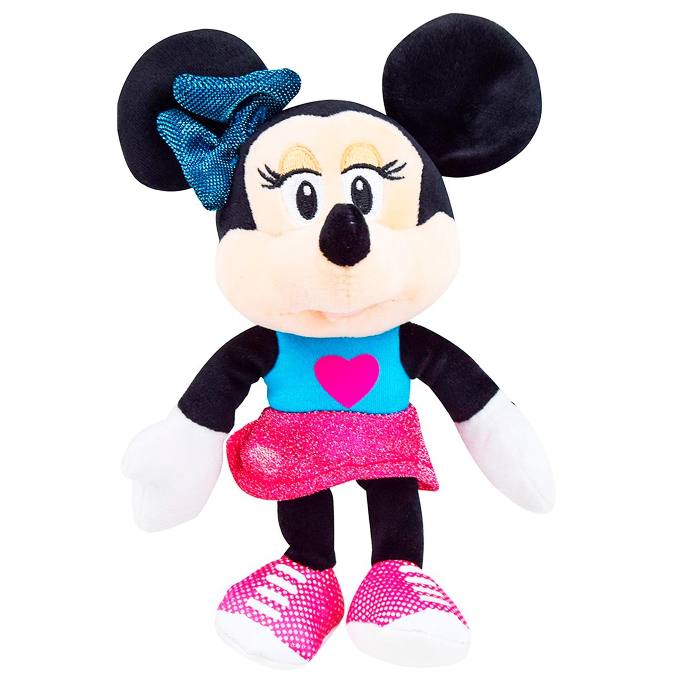 

Мягкая игрушка Disney Минни Маус 20см розовый с голубым PDP1800303