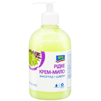 Aro with grapes and sage liquid soap-cream 500ml - buy, prices for METRO - photo 1