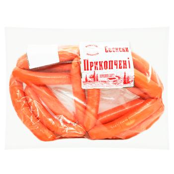 Сосиски СМК Прикопчені перший гатунок