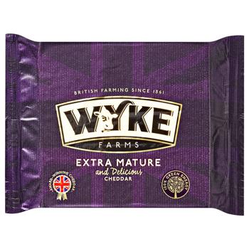 Wyke Cheddar Extra Mature and Delicious Cheese 48% 200g - buy, prices for METRO - photo 1