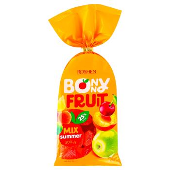 Конфеты Roshen Bonny-Fruit желейные летний микс 200г