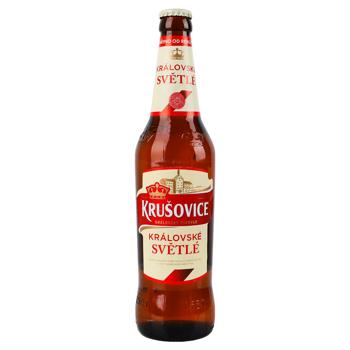 Krusovice Svetle Beer light 4.2% 0.5l - buy, prices for Auchan - photo 1