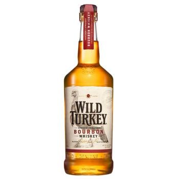 Бурбон Wild Turkey 40,5% 0,7л - купить, цены на AlcoHub - фото 1