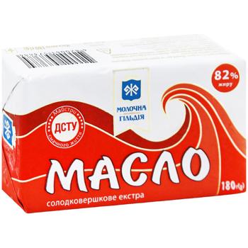 Масло Молочна гільдія Екстра 82% 180г - купити, ціни на Auchan - фото 3