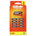 Gillette Fusion5 Cassettes for shaving  replaceable 8pcs