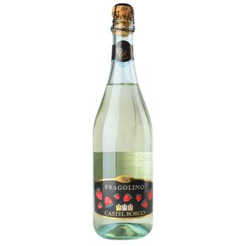Castel Borgo Fragolino White Sweet Sparkling Wine 7.5% 0.75l - buy, prices for Chudo Market - photo 1