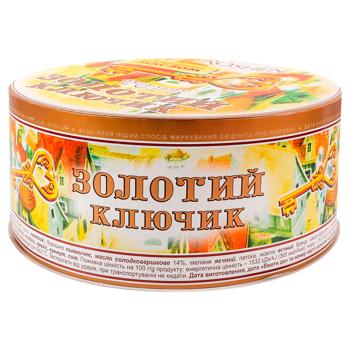 Торт Roshen Золотой ключик 500г