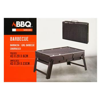 Folding Charcoal Grill 43x29x23cm - buy, prices for NOVUS - photo 2