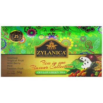 Zylanica Green Tea 5 Flavors 2g*25pcs - buy, prices for Epicentr FOOD - photo 2